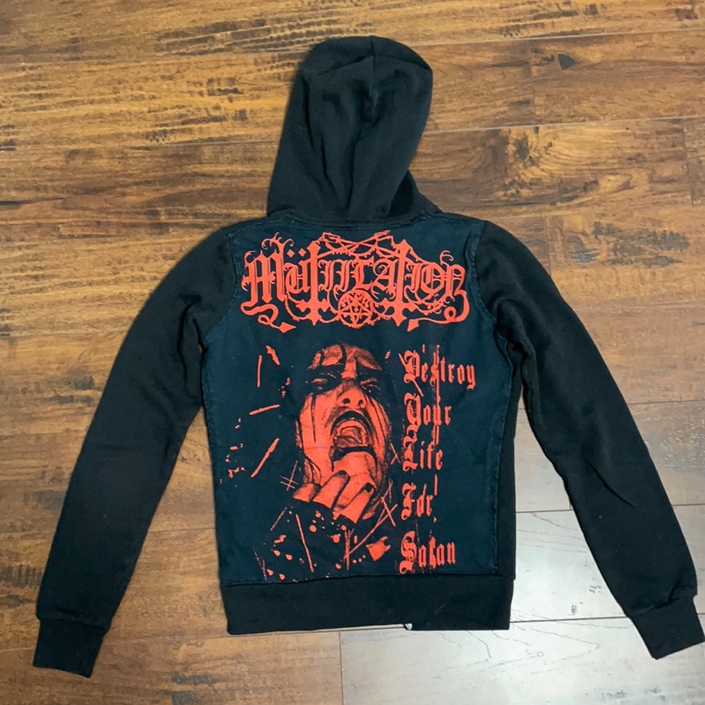 Mutilation Zip-Up Sweater
